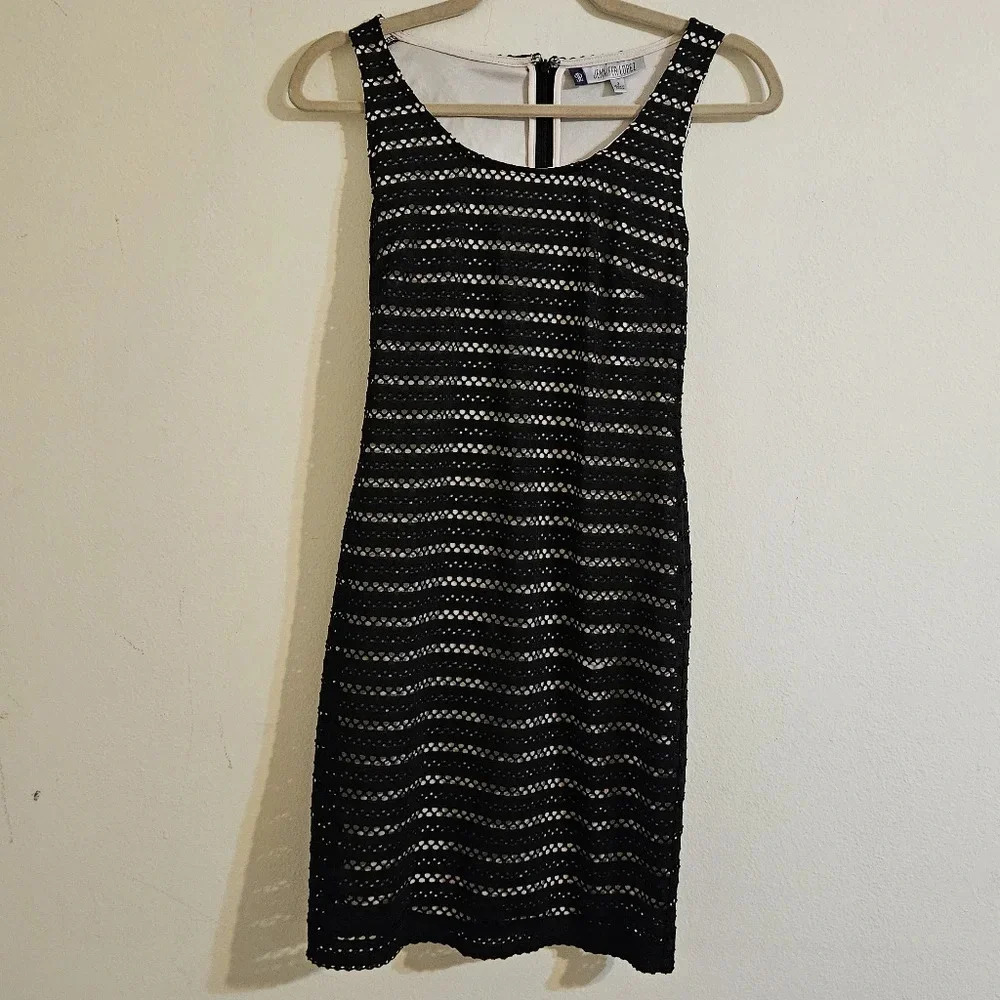 Jennifer Lopez Eyelet Bodycon Dress